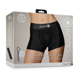 Ouch! Vibrating Strap - on Boxer Black XS/S - Royal Sins