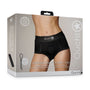 Ouch! Vibrating Strap - on Brief Black XS/S - Royal Sins