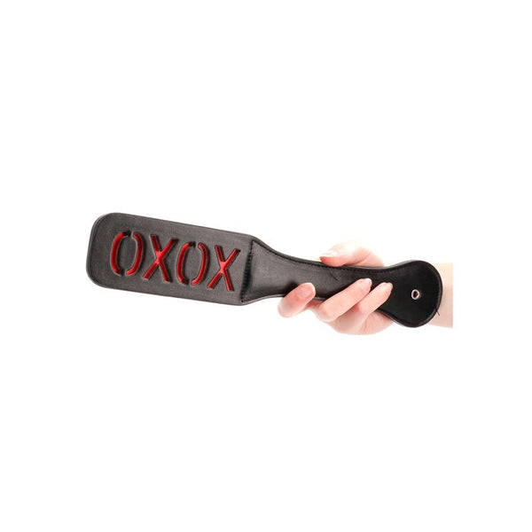 Ouch! 'XOXO' Paddle Black - Royal Sins