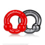 OxBalls 2 - Pack Cockring, Steel & Red - Royal Sins