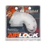 OxBalls Airlock Air - Lite Vented Chastity Clear Ice - Royal Sins