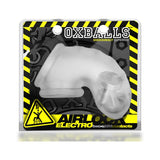 OxBalls Airlock Electro Air - Lite Vented Chastity Clear Ice - Royal Sins
