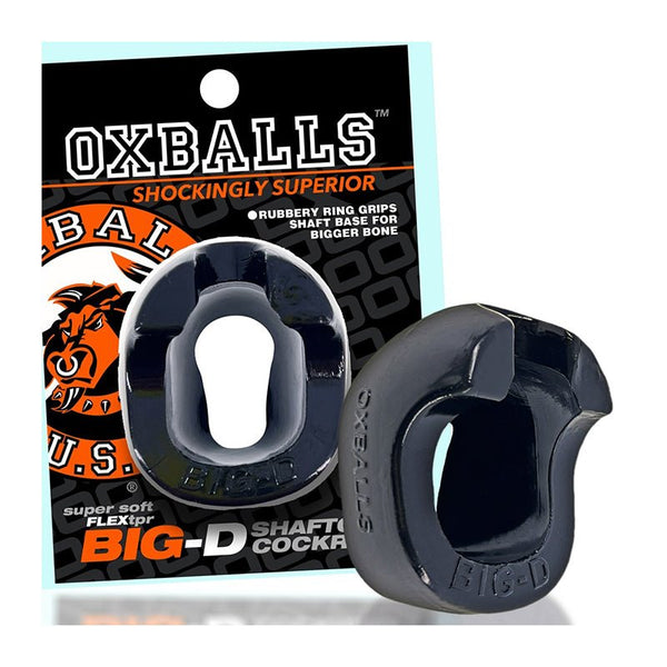Oxballs Big - D Shaft Grip Cockring Black - Royal Sins