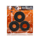 OxBalls Bonemaker 3 - Pack Boner Cockring Kit FLEXtpr Black - Royal Sins