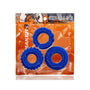 OxBalls Bonemaker 3 - Pack Boner Cockring Kit FLEXtpr Pool Blue - Royal Sins