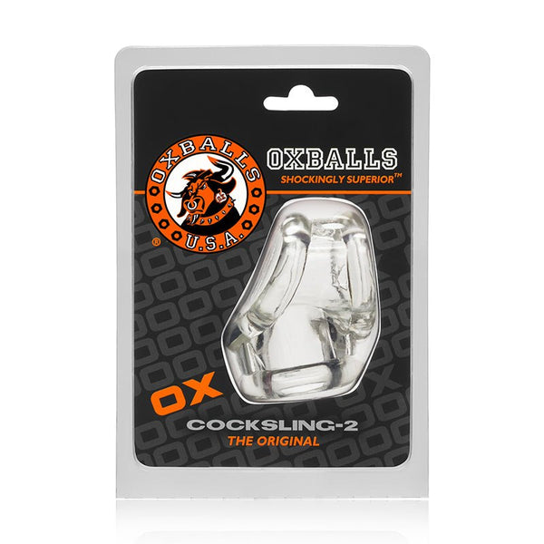OxBalls Cocksling - 2, Cocksling, Clear - Royal Sins