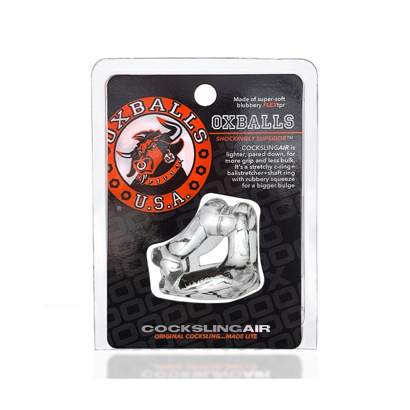 OxBalls Cocksling Air FLEXtpr Clear - Royal Sins