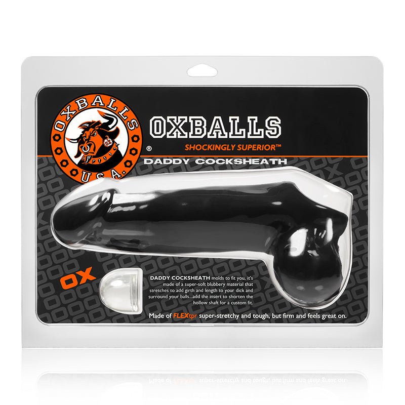 OxBalls Daddy Cocksheath, Black - Royal Sins