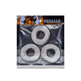 OxBalls Fat Willy 3 - Pack Jumbo Cockrings FLEXtpr Clear - Royal Sins