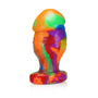 OxBalls Honcho - 2, Buttplug, Medium, Rainbow - Royal Sins