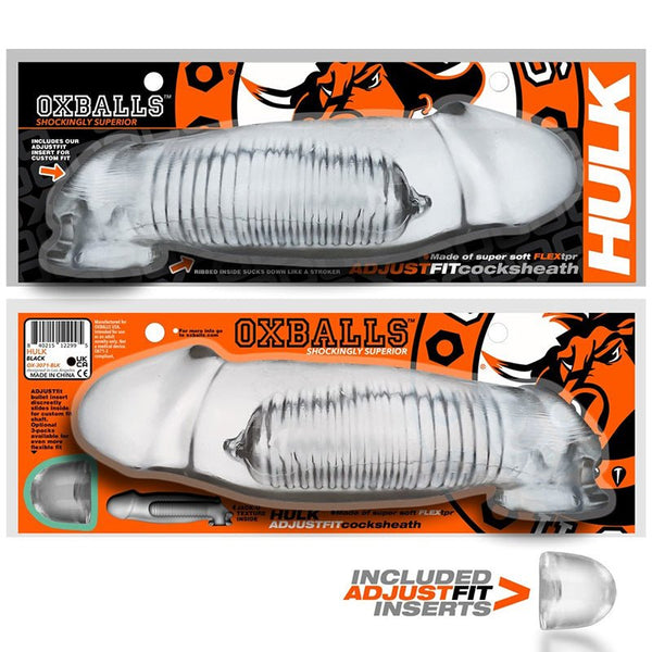 Oxballs Hulk Gargantic Cocksheath Clear - Royal Sins