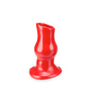 OxBalls Pig Hole Deep - 1, Hollow Plug, Small, Red - Royal Sins