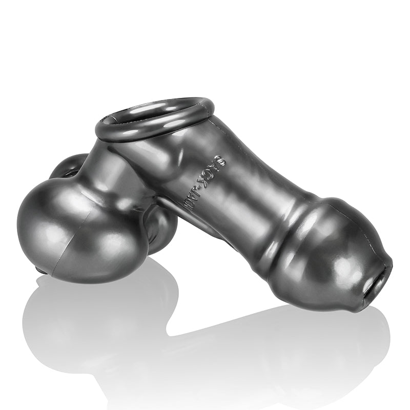 OxBalls Sackjack, Wearable Jackoff Sheath, Steel - Royal Sins