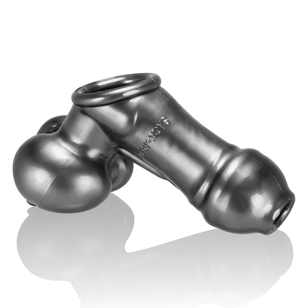 OxBalls Sackjack, Wearable Jackoff Sheath, Steel - Royal Sins