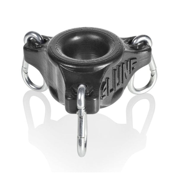 OxBalls Slung, Ballstretcher With 3 Carabiners, Black - Royal Sins