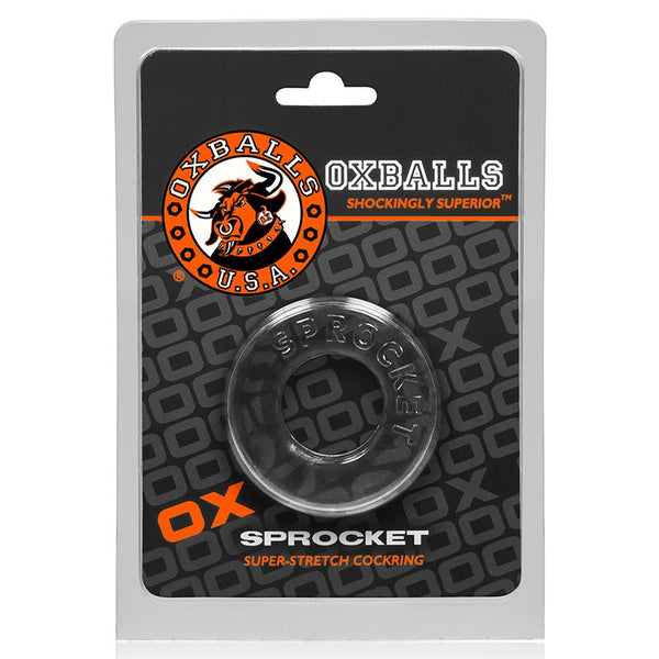 OxBalls Sprocket, Cockring, Clear - Royal Sins