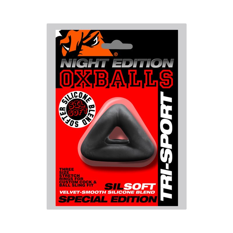 Oxballs Tri - Sport 3 - Ring Cock & Ball Sling Special Edition Night - Royal Sins