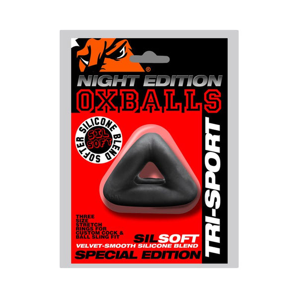 Oxballs Tri - Sport 3 - Ring Cock & Ball Sling Special Edition Night - Royal Sins