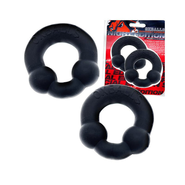 OxBalls Ultraballs 2 - Pack Cockring Plus+Silicone Special Edition Night - Royal Sins