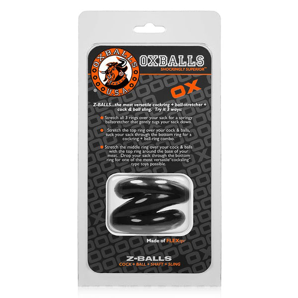OxBalls Z - Balls, Ballstretcher, Black - Royal Sins