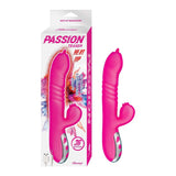 Passion Teaser Heat Up Dual Stimulator Pink - Royal Sins