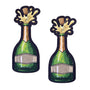 Pastease Champagne Bottle Sparkling Nipple Pasties Erupting Bubbly - Royal Sins