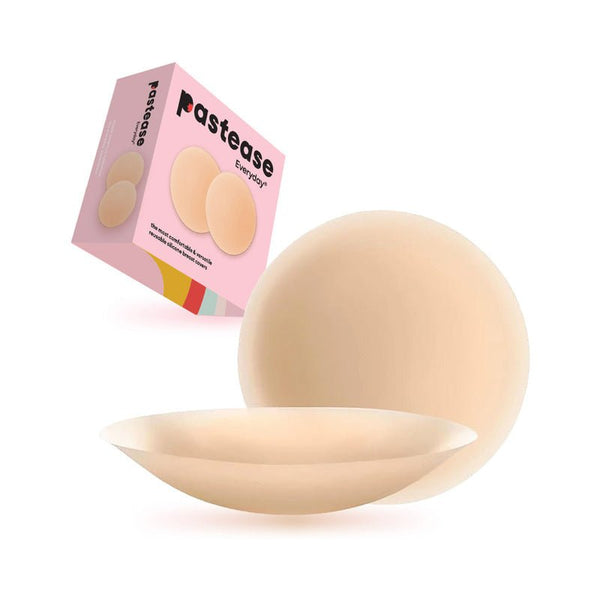 Pastease Halos Reusable Sticky Adhesive Silicone Nipple Cover Light Large D+ Cup - Royal Sins
