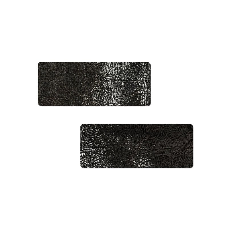 Pastease Matte Black Bar Nipple Pasties - Royal Sins