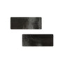Pastease Matte Black Bar Nipple Pasties - Royal Sins