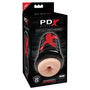 PDX Elite Air Tight Anal Stroker Beige/Black - Royal Sins