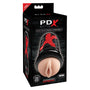 PDX Elite Air Tight Pussy Stroker Beige/Black - Royal Sins