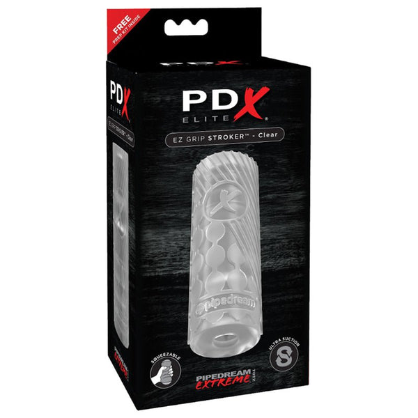 PDX Elite EZ Grip Stroker Clear - Royal Sins