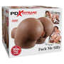PDX Extreme Fuck Me Silly Dual - Entry Mega Masturbator Brown - Royal Sins