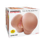 PDX Fuck Me Silly Bubble Butt Dual - Entry Mega Masturbator Beige - Royal Sins