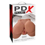PDX Plus Perfect Ass Dual Entry Masturbator Tan - Royal Sins