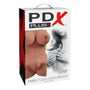 PDX Plus Perfect DD's Dual Entry Masturbator Tan - Royal Sins