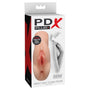 PDX Plus Perfect Pussy Double Stroker Beige - Royal Sins