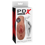 PDX Plus Perfect Pussy Double Stroker Tan - Royal Sins