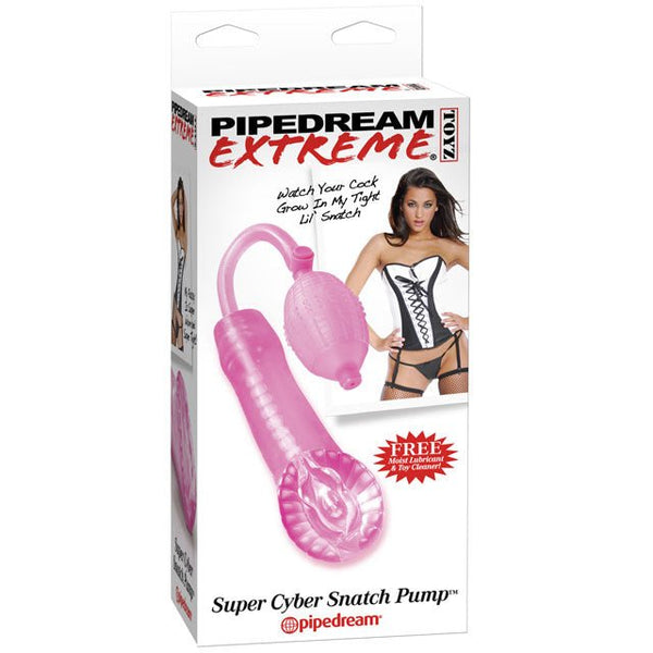 PDX Super Cyber Snatch Pump Vaginal Stroker Pink - Royal Sins