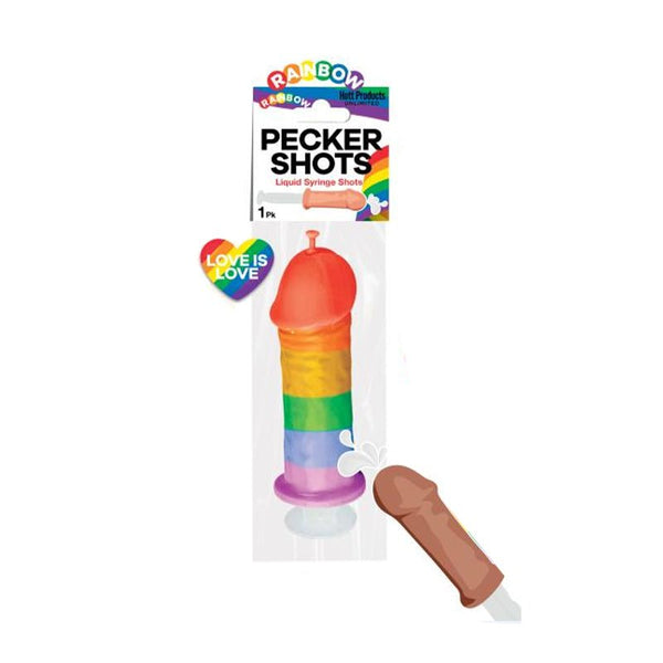 Pecker Shot Syringe Rainbow - Royal Sins