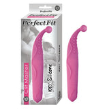 Perfect Fit Clit Master Silicone 1 Function Waterproof Pink - Royal Sins