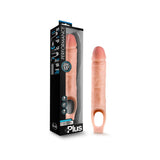 Performance Plus 10 in. Silicone Cock Sheath Penis Extender Sling Beige - Royal Sins