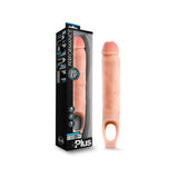 Performance Plus 11.5 in. Silicone Cock Sheath Penis Extender Sling Beige - Royal Sins
