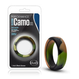 Performance Silicone Camo Cock Ring Green Camouflage - Royal Sins
