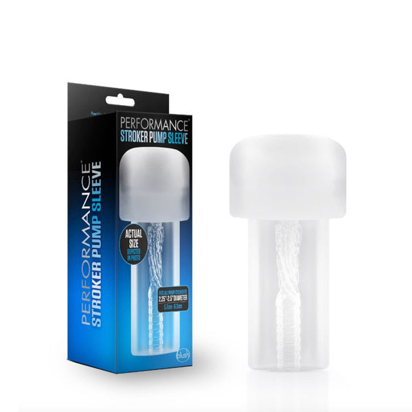 Performance Stroker Pump Sleeve Clear - Royal Sins