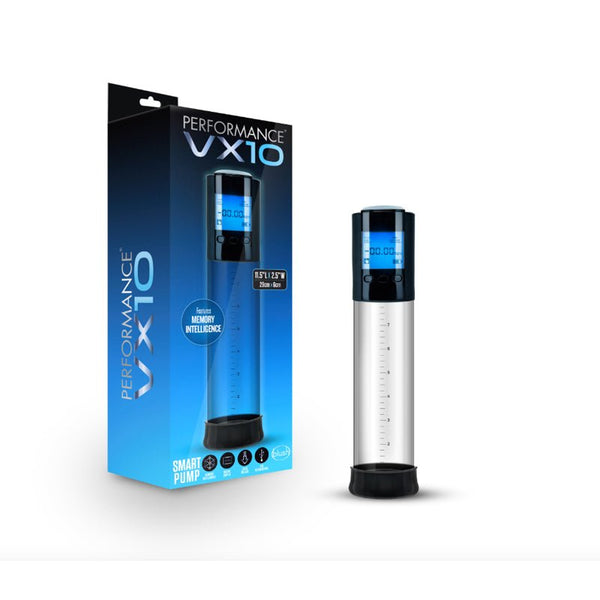 Performance VX10 Rechargeable Smart Pump Clear - Royal Sins
