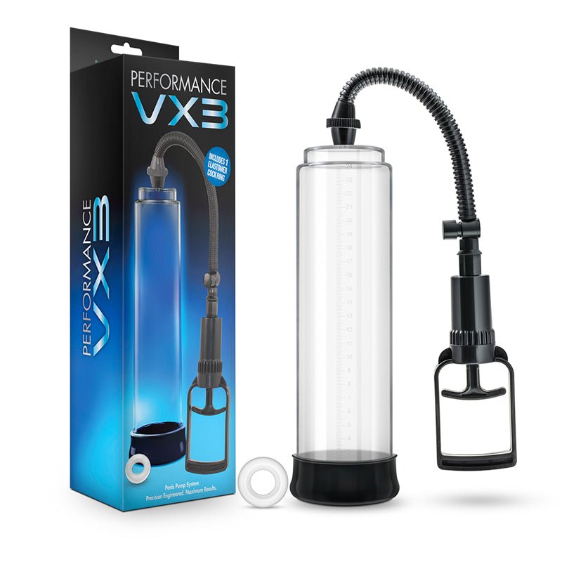 Performance VX3 Male Enhancement Pump System Clear - Royal Sins