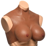 Perky Pair G - Cup Silicone Breasts - Dark - Royal Sins