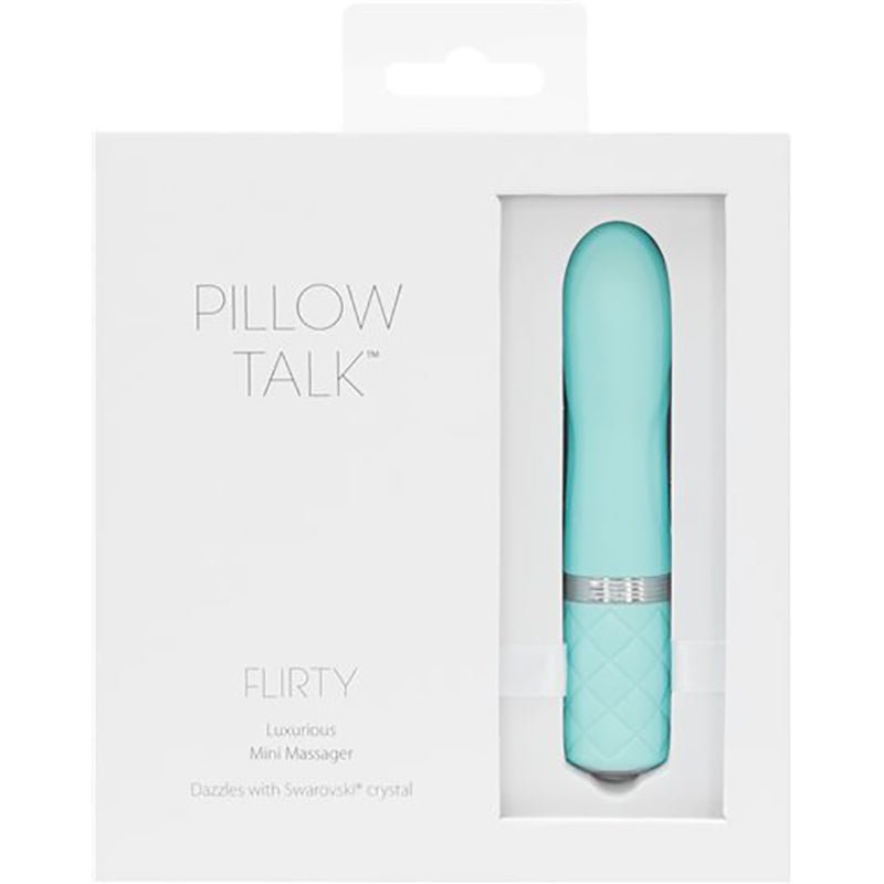 Pillow Talk Flirty Bullet Teal - Royal Sins
