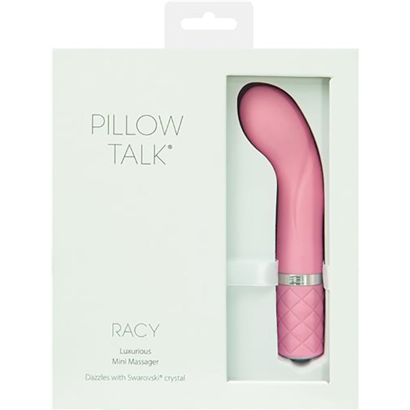 Pillow Talk Racy Mini Massager Pink - Royal Sins